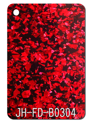 листов яркого блеска ломтя 4ftx8ft оформление красных черных акриловых изготовленное на заказ домашнее