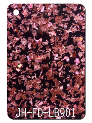 листов яркого блеска жирного куска 3mm твердость толстых розовых черных акриловых высокая