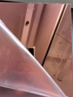 зеркало плексигласа золота 4ftx8ft розовое покрывает брошенные ремесла пластической массы на основе акриловых смол