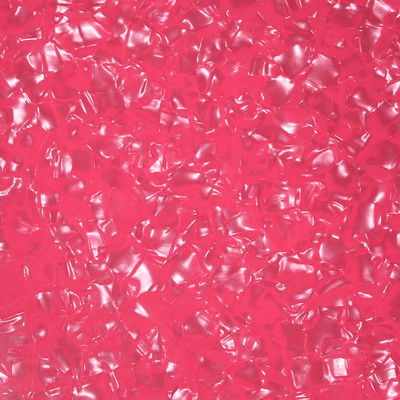 Листа целлулоида Pearloid гитара розового пластикового Multicolor комплектует лист целлулоида