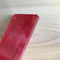 Красная панель пластической массы на основе акриловых смол жемчуга плексиглас размера 1/8 дюймов изготовленный на заказ покрывает 1.2g/cm3